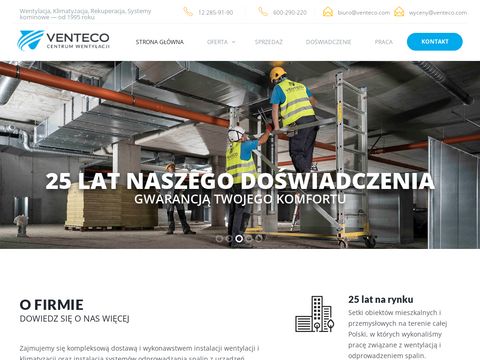 Venteco.com rekuperacja