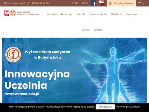 Wsmed.edu.pl jedyne takie studia medyczne