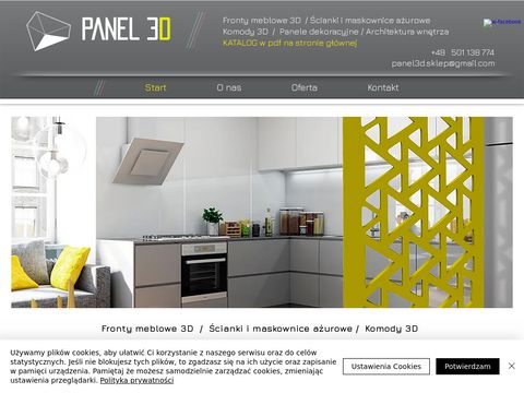 Panel3dmdf.pl panele dekoracyjne 3D MDF