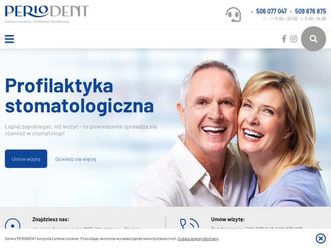 Periodent.com.pl stomatolog Warszawa