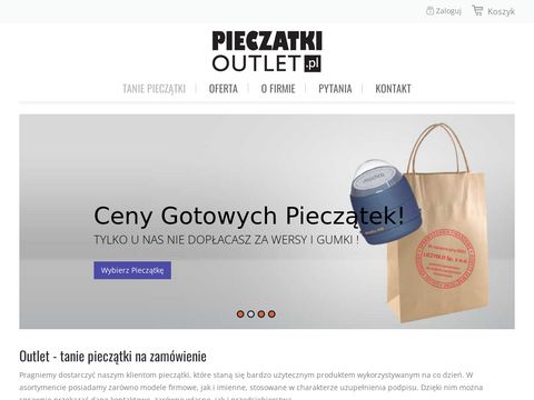 PieczatkiOutlet.pl - pieczątki na każdą kieszeń