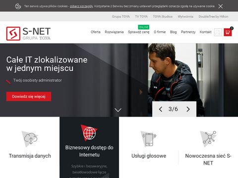 s-net.pl internet światłowodowy
