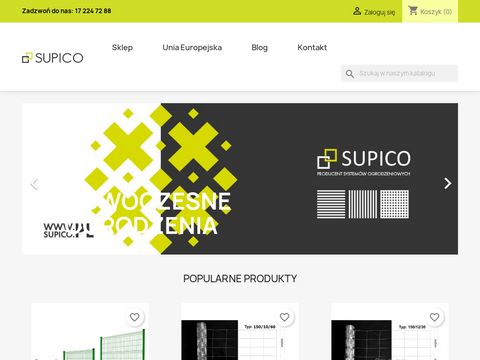 Supico.pl producent systemów ogrodzeniowych