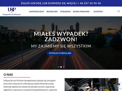 Uniqueservicepartner.pl likwidator szkód
