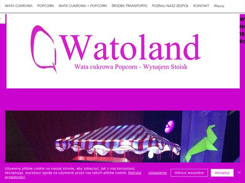 Watoland.pl popcorn na imprezy w Łodzi