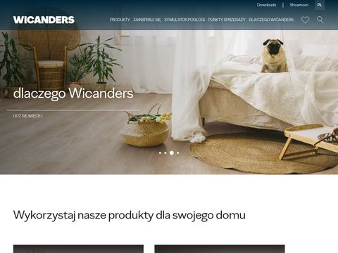 Wicanders.pl podłogi drewniane