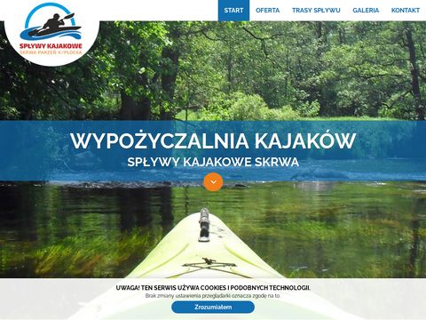Kajakiskrwa.pl spływ
