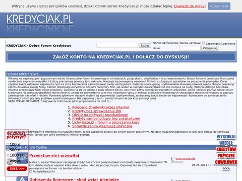Kredyciak.pl pożyczki pozabankowe