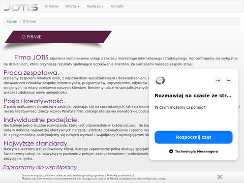 Jotis.pl projektowanie stron internetowych