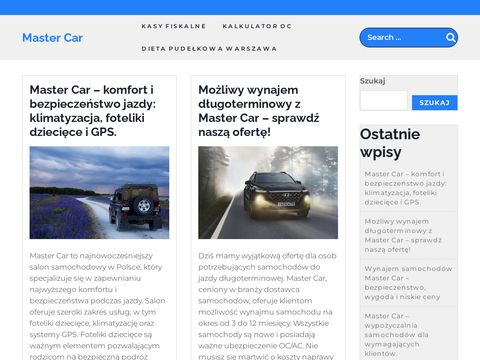 Master-car.com.pl wynajem samochodów Łódź