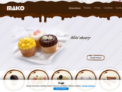 Makorogowo.pl ciepłe lody deser