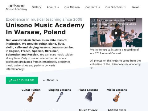 Musicacademy.pl - lekcje pianina Warszawa