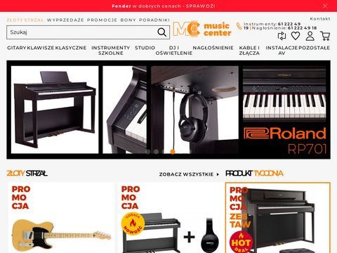 Musiccenter.com.pl sklep muzyczny poznań