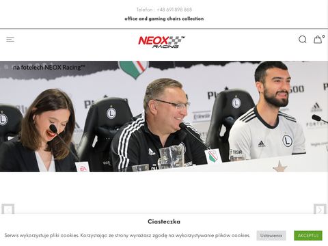 Neox-racing.com wygodny fotel do grania