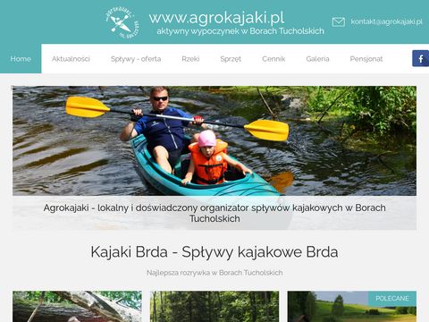 AgroKajaki.pl - wynajem kajaków