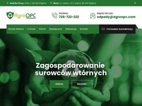 AgroOPC - odbiór folii Poznań
