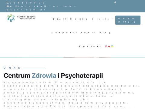 Centrum-psych.pl psycholog Warszawa