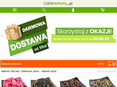 CoZaHerbata.pl - sklep z herbatą