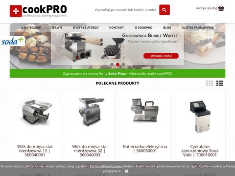 Cookpro.pl maszyny i urządzenia gastronomiczne