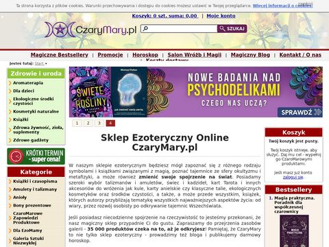 Czarymary.pl księgarnia ezoteryczna