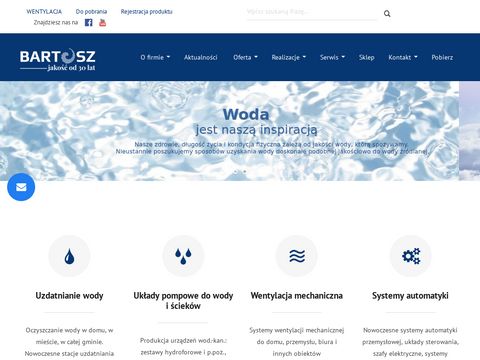 Bartosz.com.pl uzdatnianie wody i ultrafiltracja