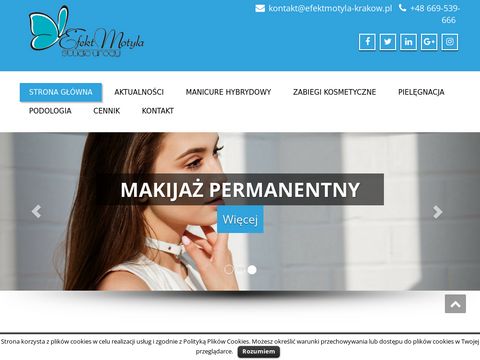 Efektmotyla-krakow.pl - manicure hybrydowy
