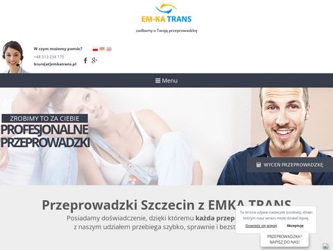 Em-Ka Trans bagażówki Szczecin