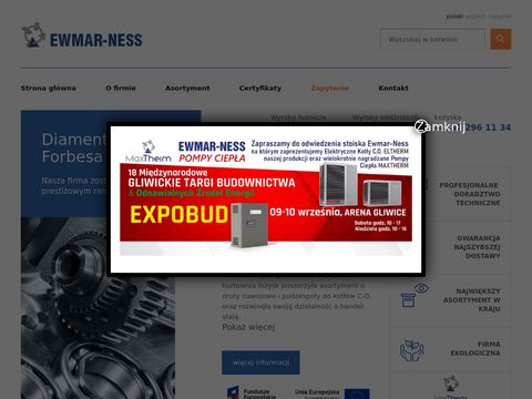 Ewmar.com.pl wyroby hutnicze