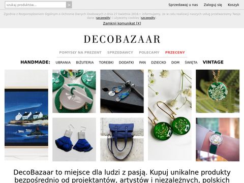 Decobazaar.com hand made sklep