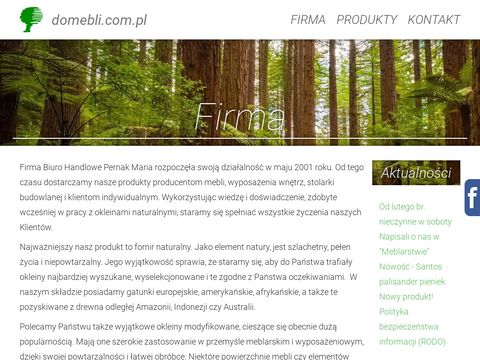 Domebli.com.pl okleiny naturalne