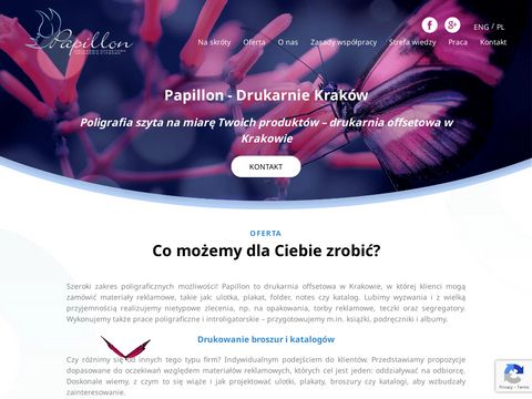 Drukarniapapillon.pl zamów wzornik