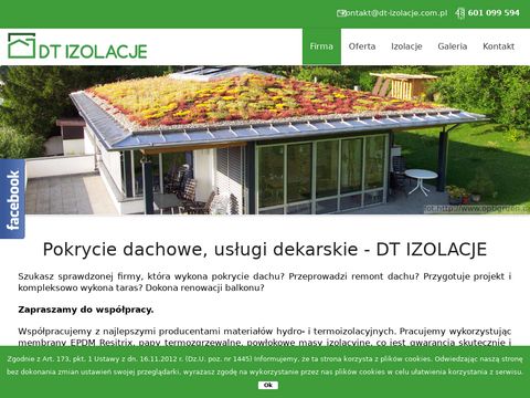 Dt-izolacje.com.pl usługi dekarskie