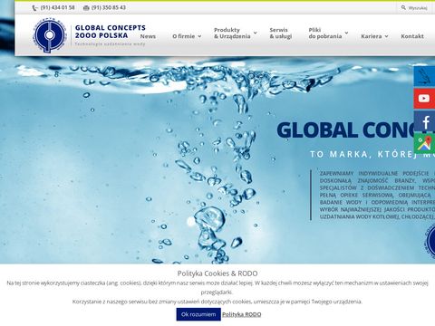 Global Concepts 2000 zmiękczacze wody