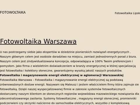 Fotowoltaikawarszawa.com