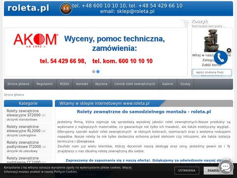 Roleta.pl żaluzje
