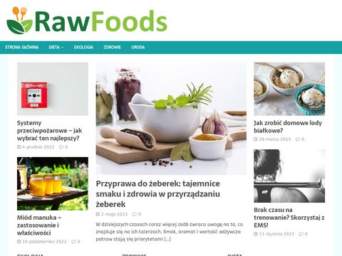 Rawfoods.pl sto procent zdrowia