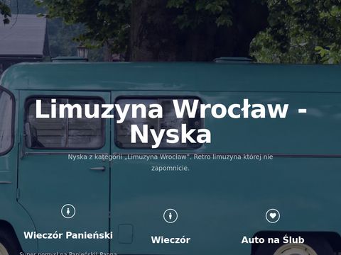 Retronyska.com wynajem limuzyny