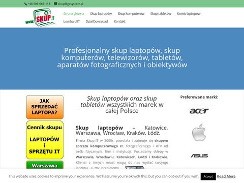 Skup-laptopow.com lombard sprzętu IT