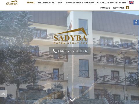 Sadybakarpacz.pl hotel SPA