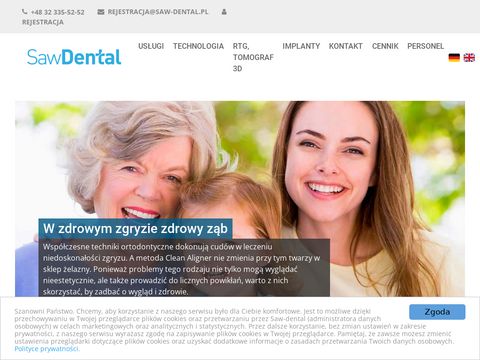 Saw-dental.pl dentysta NFZ Gliwice