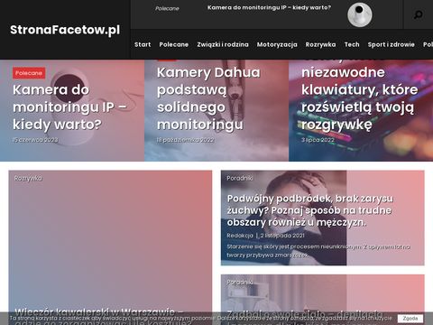 Stronafacetow.pl portal męski