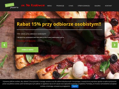 Pizza-gusto.pl kozłówek w Krakowie