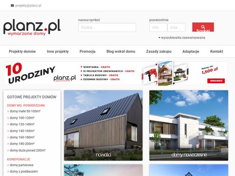 Planz.pl to gotowe projekty domów