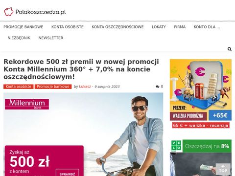 PolakOszczedza.pl - promocje bankowe