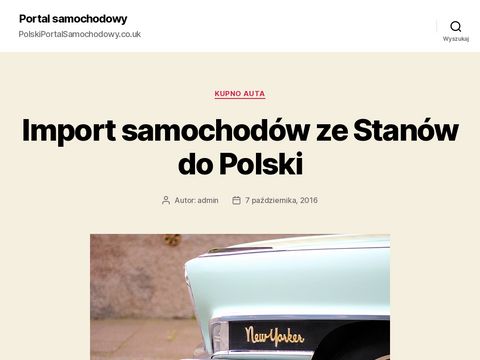 Polskiportalsamochodowy.co.uk ogłoszenia