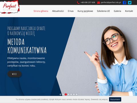 Perfect.ids.pl akademia językowa Białystok