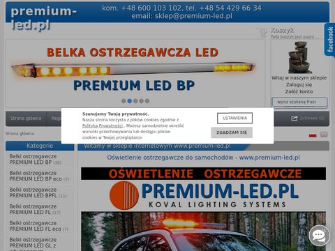 Premium-led.pl belki ostrzegawcze