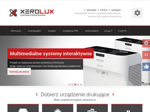 Xerolux.pl - wynajem kserokopiarki