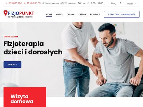 Fizjopunkt.pl fizjoterapeuta dziecięcy