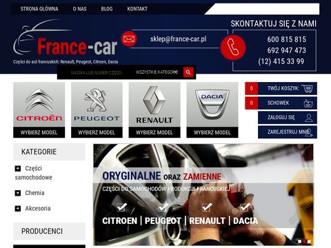 France-car.com.pl części do aut francuskich